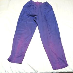 8 VTG Womens 8 Ombre Pants Purple Stretch 29 Inseam High-Rise Dopamine-Utility 8